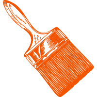 willow tree painting paintbrush icon