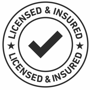 licensed & insured painting company badge